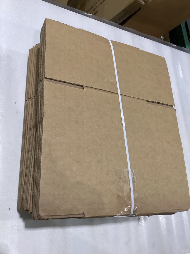 AVIDITI Small Shipping Boxes, 9"L x 6"W x 6"H (25-Pack) Heavy Duty Corrugated Cardboard Boxes for Pa