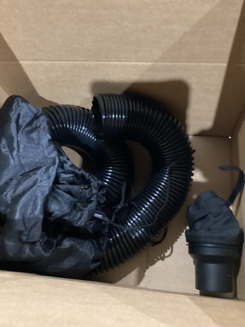 Condition photo showing As Is for WORX WA4054.2 LeafPro Leaf Collection System for WORX Blower/Vac with up to a 5” Diameter Tube WA4054.2 LeafPro Collection System