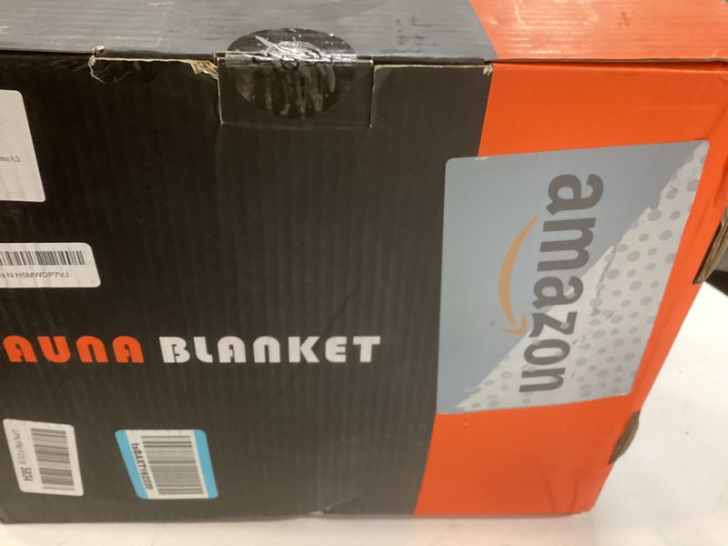Condition photo showing New/Like New for Infrared Sauna Blanket-Sauna Blanket for Home Use, Portable Design for Relaxation and Detoxification Highest 176?, 20-60 Minutes Timer, 6 ft x 2.65 ft (Black)
