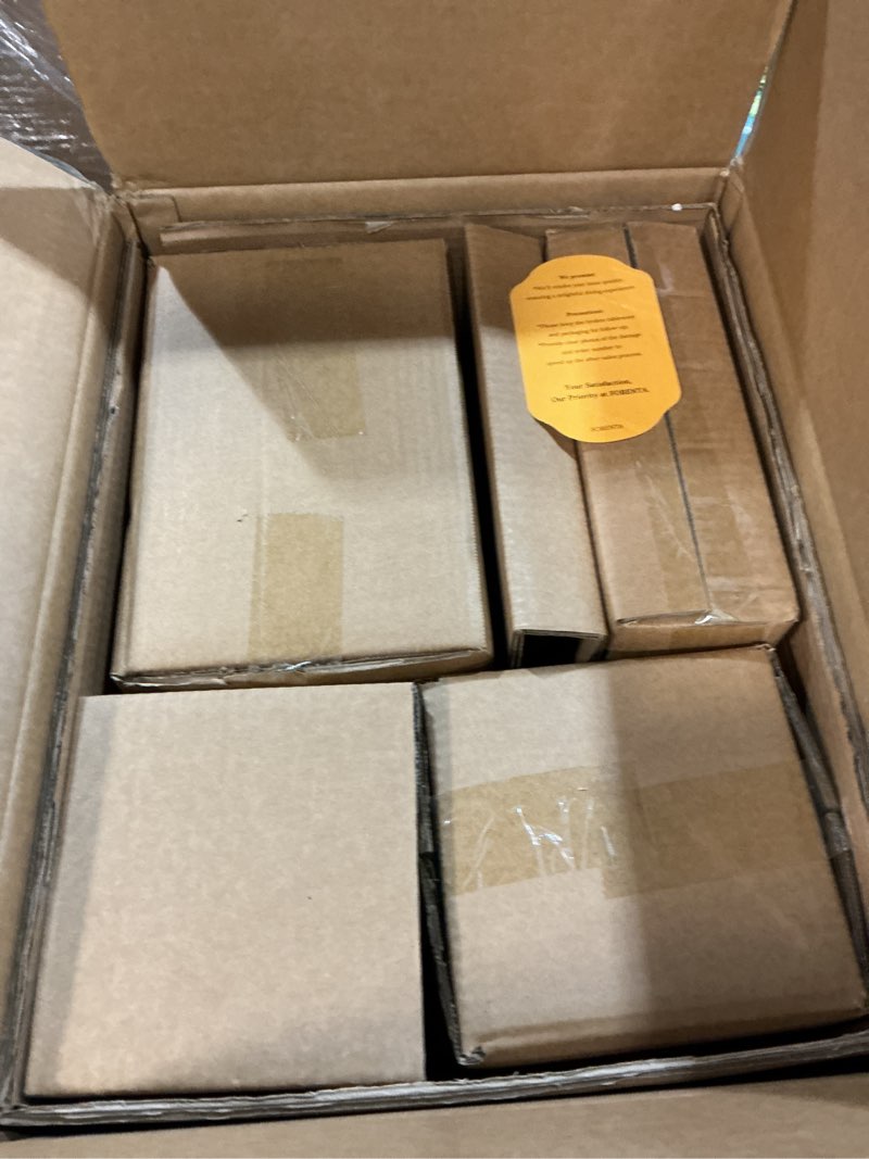 Condition photo showing New/Like New for fobenta dinnerware sets for 4,microwave safe plates and bowls sets,12 piece dylan dish set,reactive glaze stoneware dinnerware set (matte reactive khaki beige, service for 4 (12pcs)) matte reactive khaki beige service for 4 (12pcs)