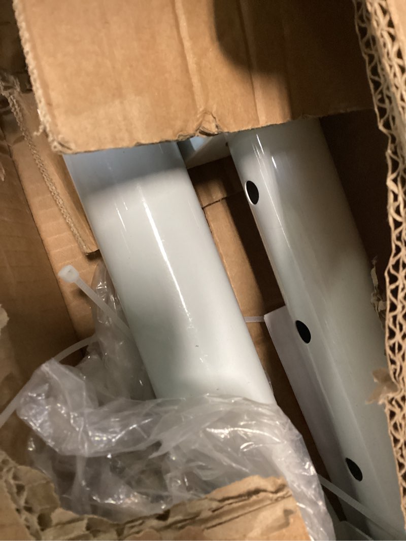 Condition photo showing As Is for 2-be-best upgraded projector ceiling mount 31-59” / 78-150cm strong extending drop ceiling projector mount adjustable long projectors mounts for home office factory white 31-59in