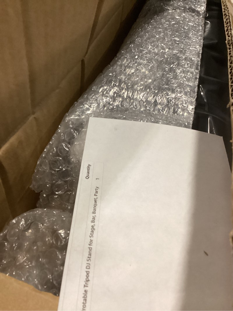 Condition photo showing Good Condition for DJ Light Stand for Par Lights, 48.8-114.1 inches Protable Tripod DJ Stand for Stage, Bar, Banquet, Party