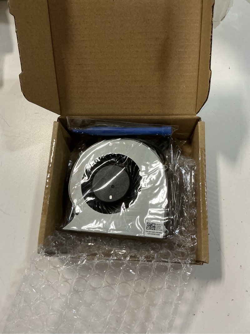 Condition photo showing New/Like New for new all-in-one cpu cooling fan for dell all in one optiplex 3280 7480 7780 7460 7470 aio precision 7770 5477 7460 7470 7777 7760 alo series 0tfhf6 02y42r bazb0815r2u p016 p012 dc12v fan