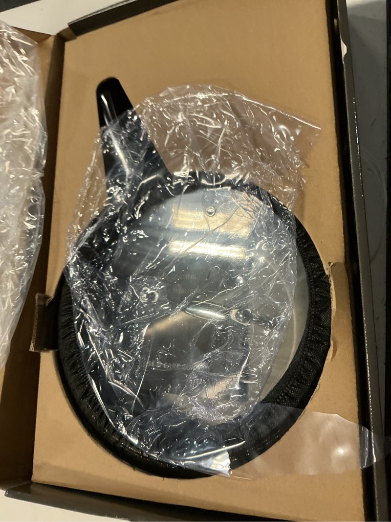 Condition photo showing Good Condition for titanium frying pan with lid - 10.25" no coating pfas-free skillet, tri-ply titanium & stainless steel, induction & dishwasher safe