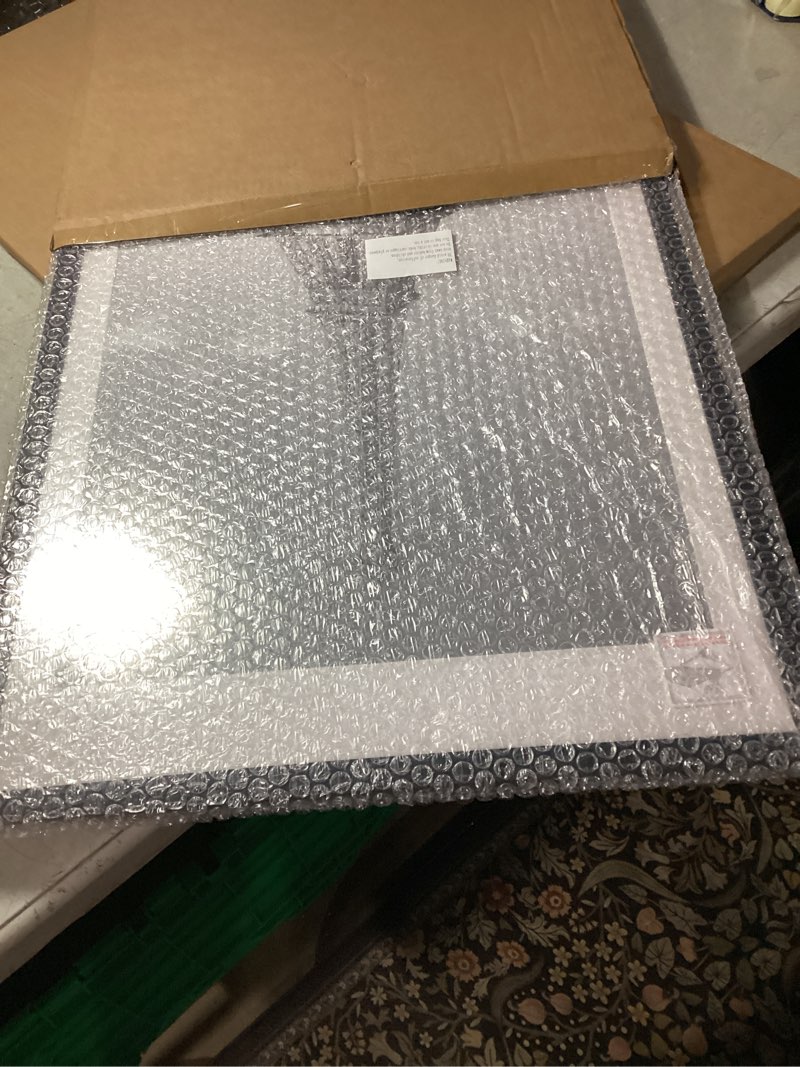 Condition photo showing New/Like New for upsimples 16x24 Picture Frame, Display Pictures 14x20 with Mat or 16 x 24 Without, Wall Hanging Poster Frames, Black, 1 Pack