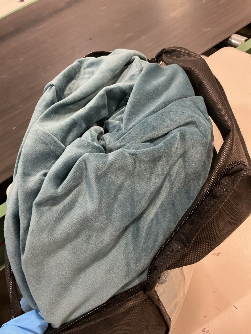 Condition photo showing Good Condition for CUCRAF Cushion Sofa Cover 3 Piece Slipcovers, Soft Thick Velvet Couch Cover for Living Room, Washable High Stretch Furniture Protector with 2 Cushion Sofas Slipcover, (Large, Peacock Blue) Peacock Blue 2 Cushion Sofa