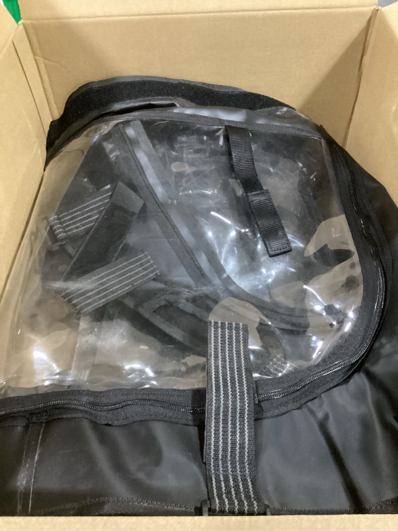 Condition photo showing As Is for kemimoto x3 max cab enclosure compatible with can-am maverick x3 max 4-seater model 2017-2026, soft upper doors with upgrade ykk zipper keep warm&dry, work with roof windshield and mirrors