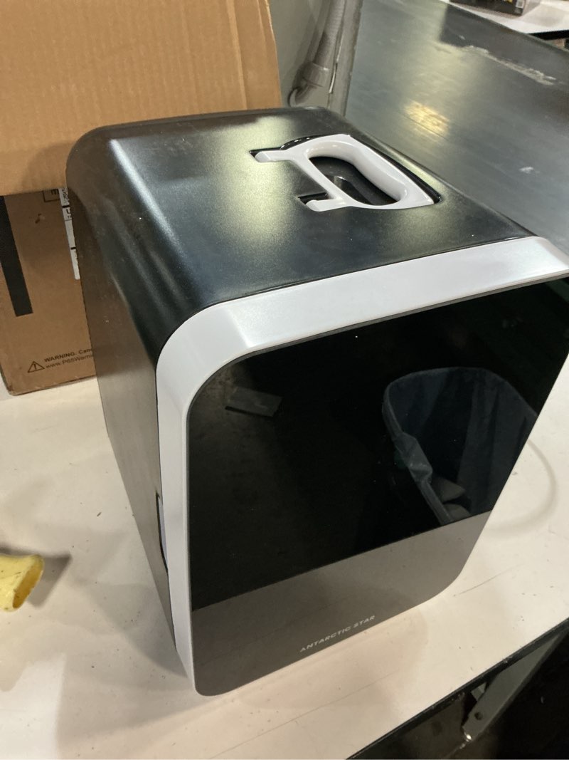 Condition photo showing Good Condition for antarctic star compact mini fridge, 10l portable small refrigerator, 2.6 gal mini fridge with ac/dc adapters, small cosmetics cooler for beverage, food, makeup, bedroom, office, dorm, black