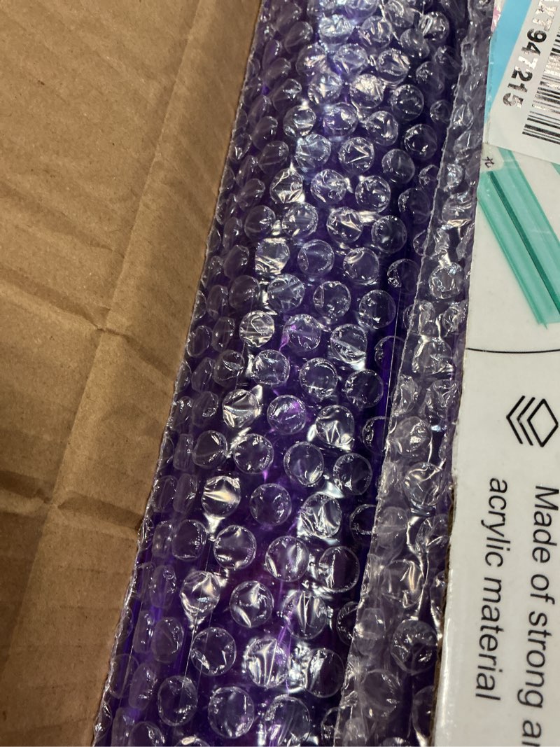 Condition photo showing New/Like New for mahjong racks with pushers 4pcs set majiang tile holder acrylic mahjong racks accessories and gifts deep purple