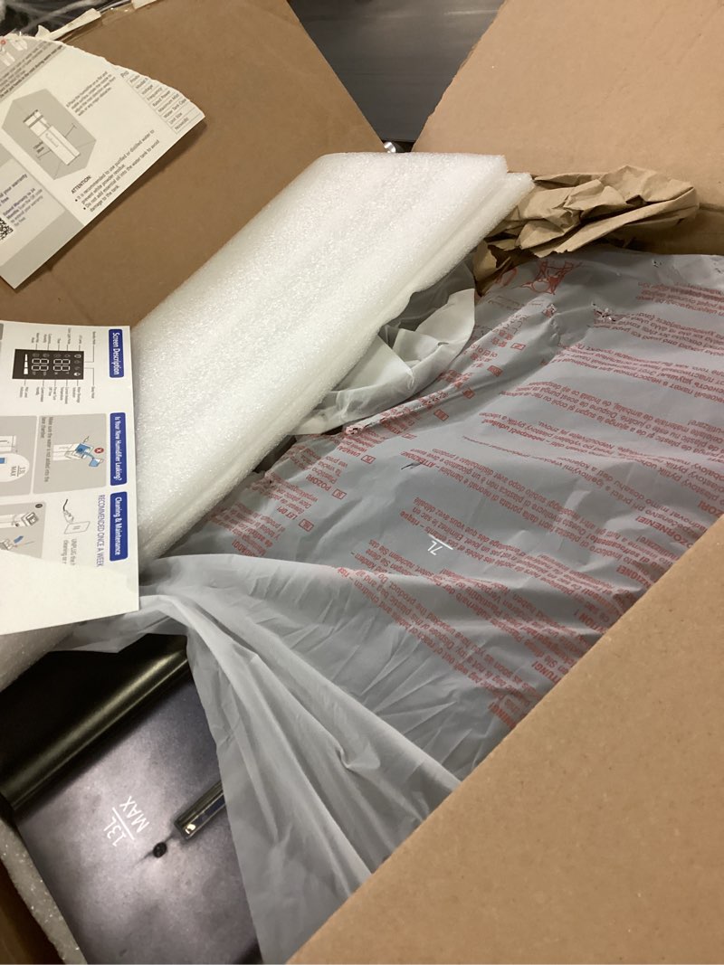 Condition photo showing Good Condition for 13L/3.4Gal Humidifiers for Bedroom, Ultrasonic Warm & Cool Mist Humidifier Large Room, Covers 800ft², 72H Runtime, 24H Timer, 3 Mist Modes Top Fill Quiet Humidifiers for Home, Office, Black