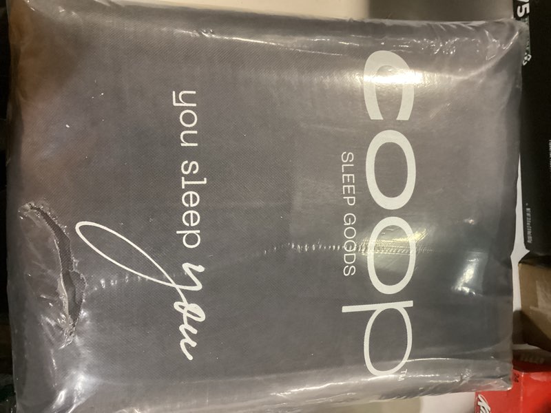 Condition photo showing New/Like New for coop home goods essence down alternative pillow set of 2, queen size, best pillows for sleeping, adjustable alternative to down pillows, luxury hotel pillow for back, stomach or side sleepers essence queen classic