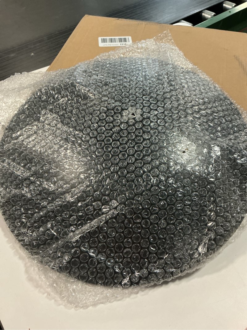 Condition photo showing New/Like New for Baffle for Bird Feeder, 15.7 Inch All Metal Heavy Duty Weather Protective Dome, Squirrel Weather Guard Cover for for Hanging Bird Feeders Hummingbirds Feeders Outdoor Large 15.7"