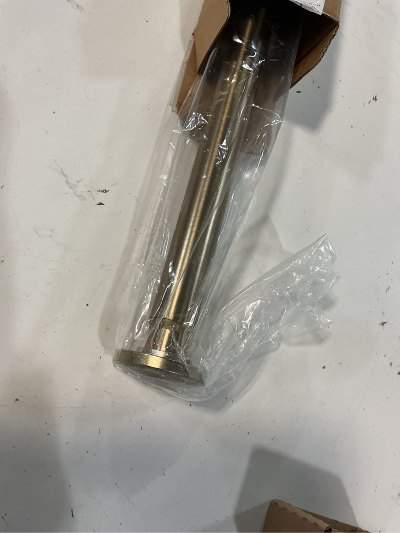Condition photo showing Good Condition for ivilon tension curtain rod - spring tension rod for windows or shower, 24 to 36 inch. warm gold