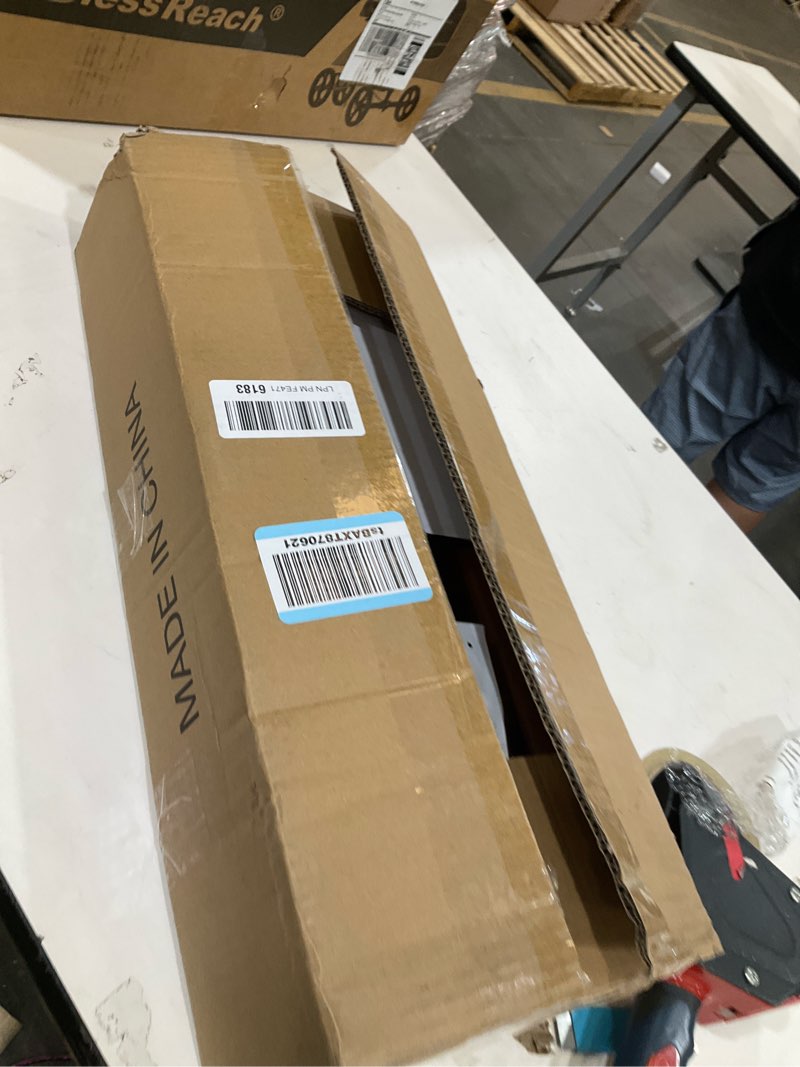 Condition photo showing Good Condition for Solid Wood Coat Rack, Freestanding Tree-Shaped Coat Rack with 11 Hooks, Main Pole 1.6" dia for Clothes, Hat Stand Used in Bedroom/Office/Entryway (3-Leg Base, Brown) Brown 3-Leg Base