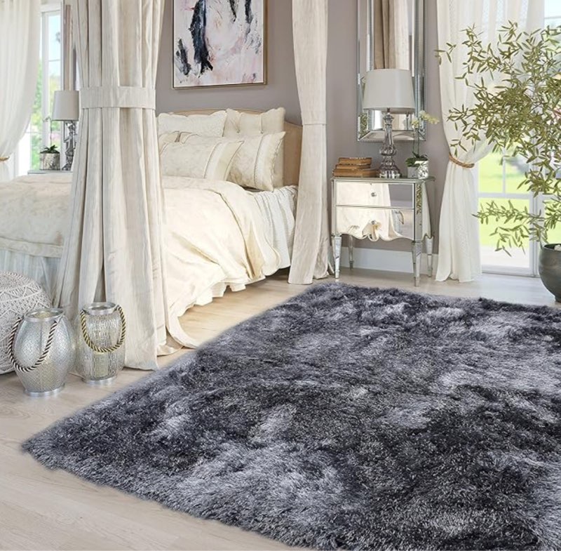 9’ x 12’ Indoor Area Rug,Ocelot, Grey Mix 