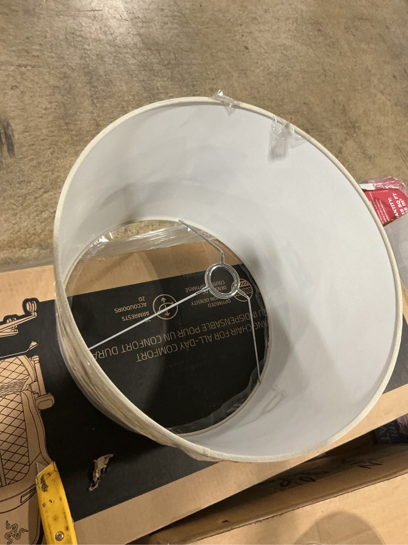 Condition photo showing Good Condition for mainstays basic beige large lamp shade