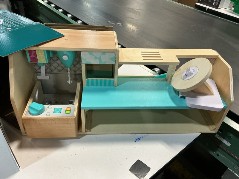 Condition photo showing Good Condition for (Incomplete)Melissa & Doug Wooden Café Barista Coffee Shop (35 Pieces) - FSC Certified