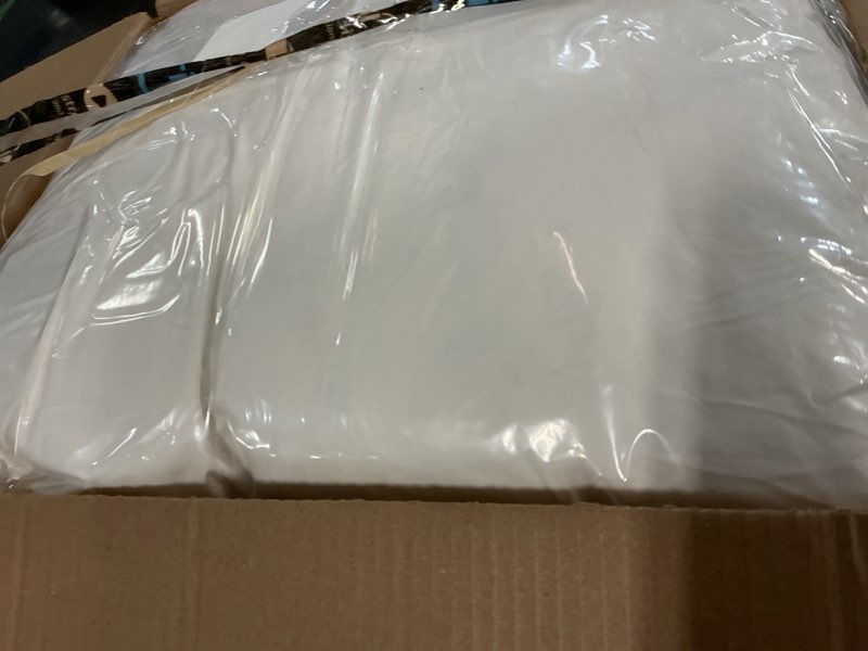 Condition photo showing Good Condition for MIULEE Goose Feather Down 24x24 Pillow Insert Set of 2 with 100% Down-Proof Cotton Cover, Soft Fluffy Decorative Pillow for Sofa Bed Couch Living Room White 2 24x24 Inch