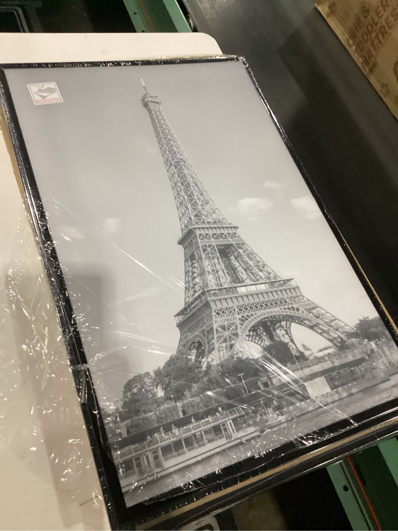 Condition photo showing Good Condition for upsimples 16x24 Picture Frame Black 3 Pack, Scratch-Proof Poster Frames 16 x 24 for Photo Gallery - Slide-In Strips, Horizontal or Vertical Wall Mounting Black 16x24