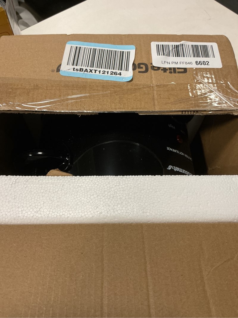 Condition photo showing Good Condition for elite gourmet mst-350b# electric slow cooker, adjustable temp, entrees, sauces, stews & dips, dishwasher safe glass lid & crock (3 quart, black)