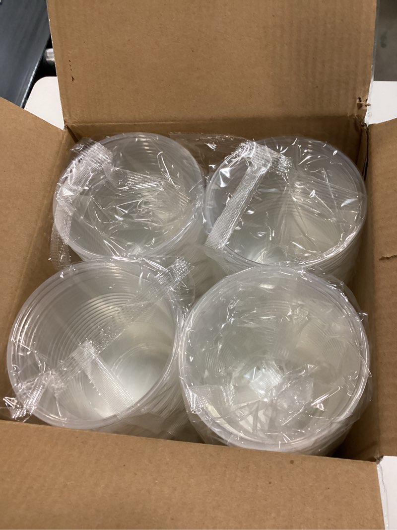 Condition photo showing New/Like New for lilymicky 260 pack 16 oz clear plastic cups, cold disposable plastic drinking cups for parties, picnic, bbq, travel, and events 16 oz - 260 ct