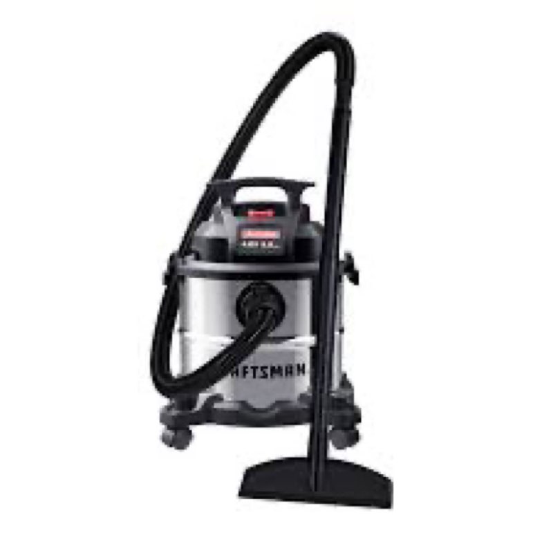 craftsman cmxevxa18115 5-gallons 4-hp corded wet/dry shop vacuum 