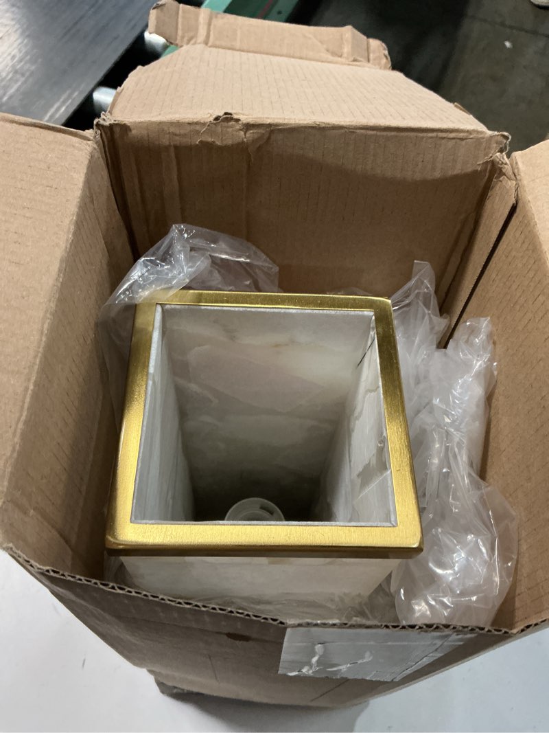 Condition photo showing Good Condition for Scenekoy Alabaster Table Lamp for Bedroom Living Room, 3-Way Dimmable Bulb with Memory Function, Mod