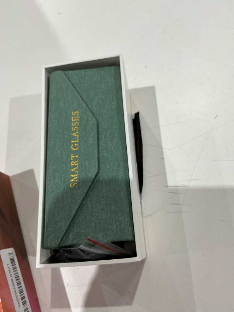 Condition photo showing Good Condition for upgraded ai smart glasses with camera, 800w anti-shake camera glasses, real-time translation, ai object recognition, voice assistant, blue light glasses suitable for business, travel and outdoor use anti blue light lenses/black