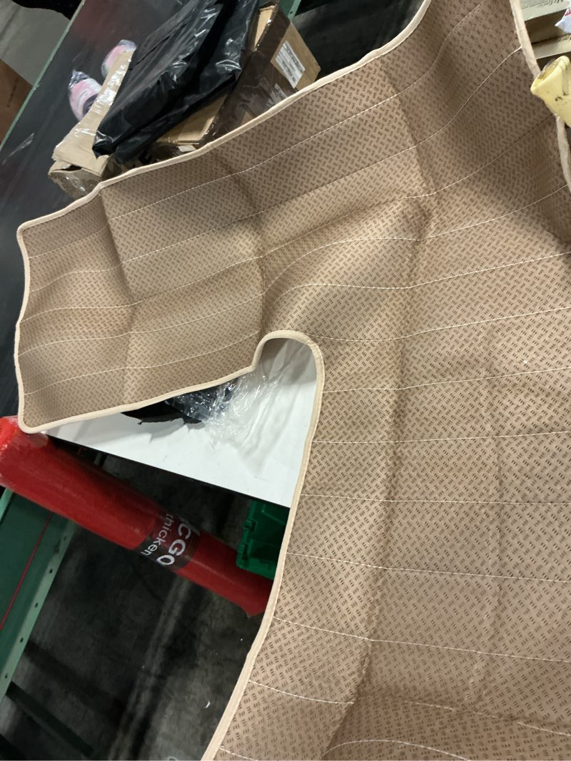 Condition photo showing New/Like New for l shaped rug kitchen mat corner rug brown right l, 31.5?x47.2?x17.7? | non slip l-shaped rugs for kitchen sink island, washable absorbent kitchen mats for floor, rubber backing waterproof
