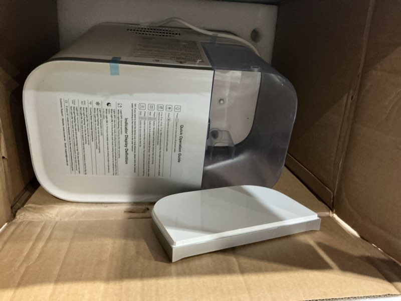 Condition photo showing Good Condition for novete reverse osmosis water filter countertop, uv cold water down to 32?, nsf/ansi 42/58 certified, 4:1 pure to drain, no installation needed, 8-stage ro water filtration system, crf0a-qs, white