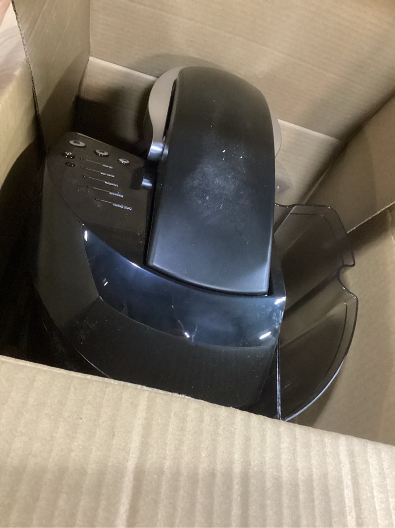 Condition photo showing As Is for keurig k-classic single serve k-cup pod coffee maker, with 3 brew sizes, 48oz removable reservoir, black