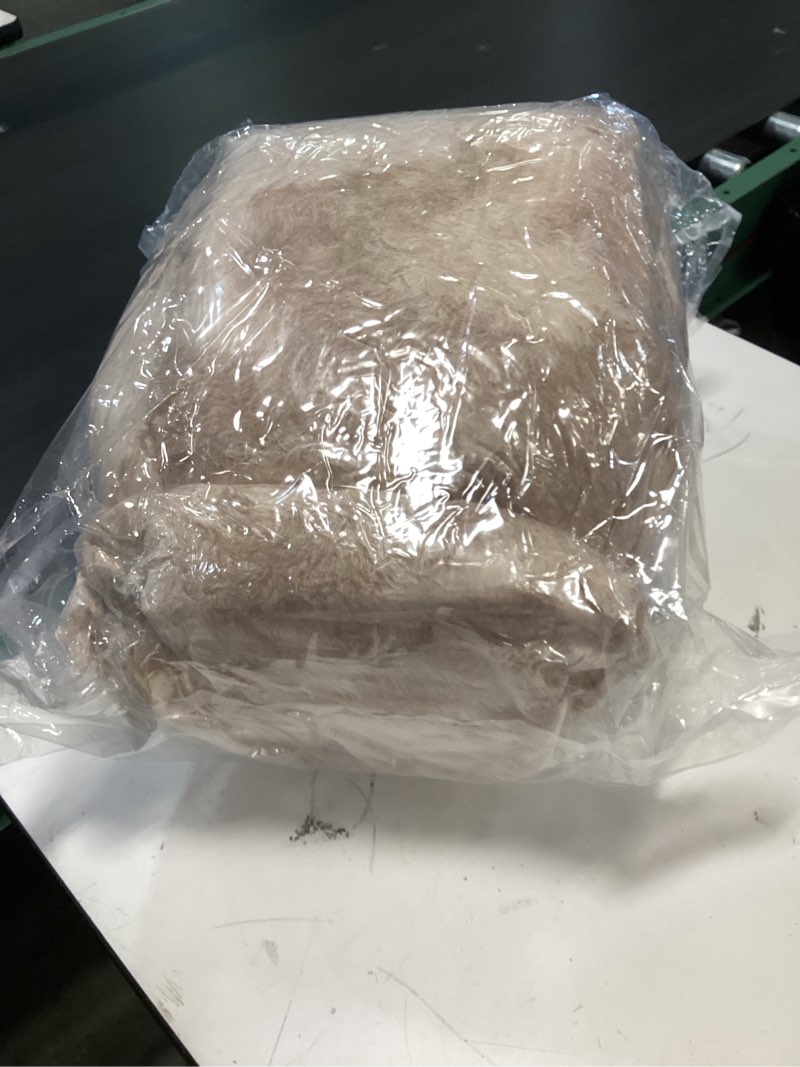 Condition photo showing Good Condition for yobath fluffy 5x7 shag area rugs for bedroom living room, soft fuzzy shaggy carpet rugs for girls boys kids indoor floor nursery home decor, tie-dyed beige 5' x 7' (rectangular) tie-dyed beige