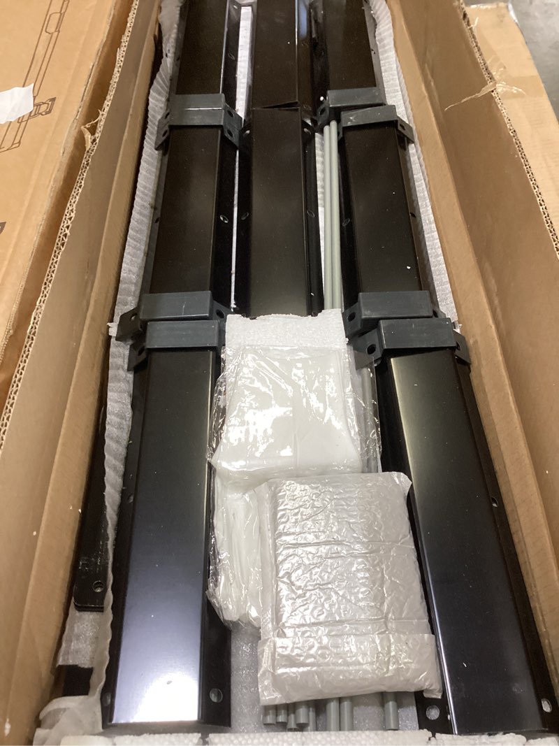 Condition photo showing Good Condition for 10×3×1ft(2pcs) galvanized raised garden bed kit metal planter boxes,large outdoor planters garden for planting vegetables,flowers,herbs -black black 10×3×1ft(2pcs)