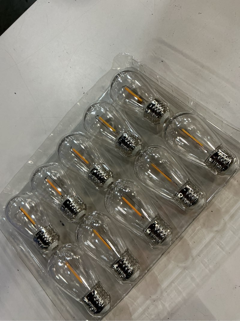 Condition photo showing Good Condition for  harbor breeze 0.8 -watt eq s14 white medium screw base e26