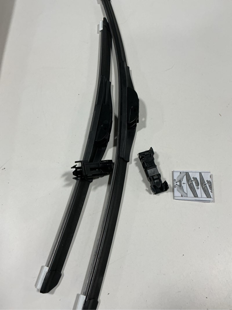 Condition photo showing As Is for TRICO Signal Premium Silicone 24” + 19” Automotive Replacement Windshield Wipers Beam Blades with Exclusive Predictive Performance Indicator and 3X Longer Life for Select Vehicle Models, 2 Pack 24" + 19" Pair Pack Elite