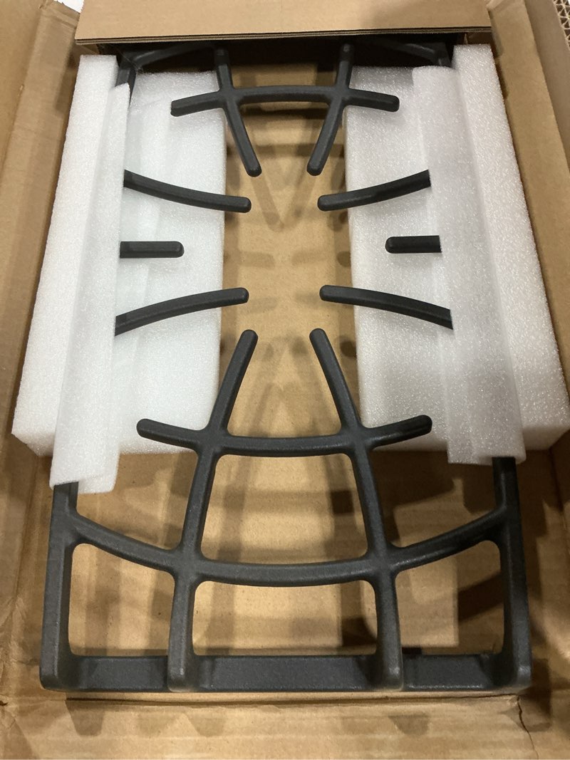 Condition photo showing New/Like New for atgestore 3165518 middle grate replacement for frigidaire stove parts 316551802 cast iron grate fgf348ksk lggf3044lwc frigidaire gas range parts stove top grate surface cooktop burner center grate