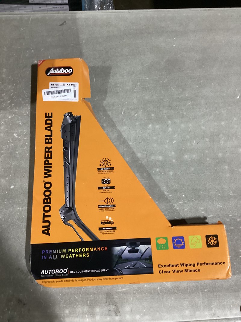 Condition photo showing New/Like New for 3 Wipers Replacement for Honda Odyssey 2005-2019 2020 2021 2022 2023 2024 Windshield Wiper Blades with Rear 26"+22"+16inch 26"+22"+16"