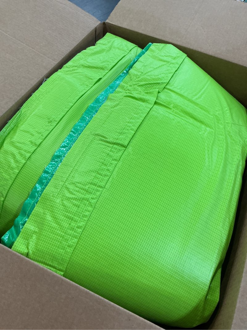 Condition photo showing Good Condition for trampoline replacement safety pad, waterproof & tear-resistant foam spring cover, 14ft round trampoline pad, full spring protection, easy installation