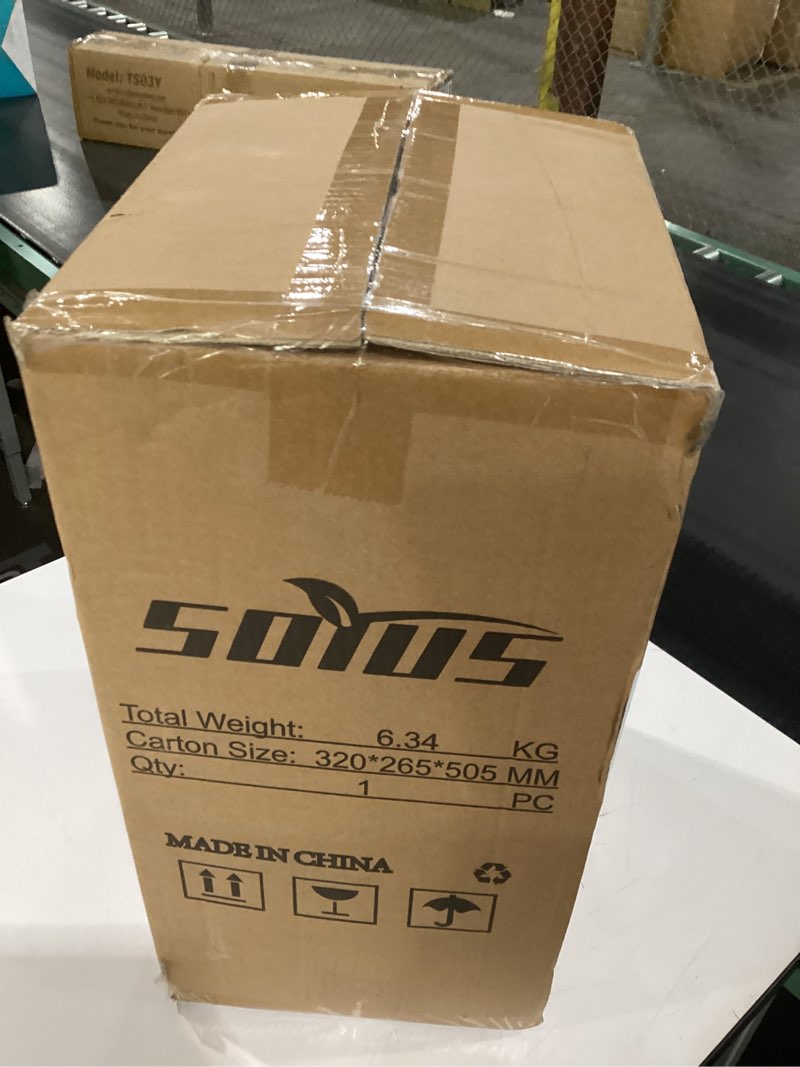 Condition photo showing New/Like New for SOYUS Cordless Snow Shovel, 20V Electric Snow Blower, 12-Inch Clearing Width & 20-Ft Snow Throw, with LED Spotlight and Adjustable Front Handle (4.0Ah Battery, Quick Charger and Dust Cover Included) 12 Inch Bent Pipe with LED Light