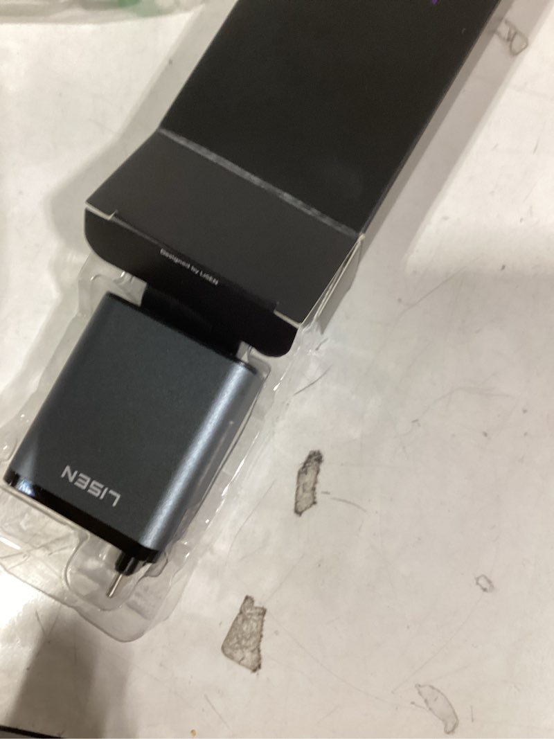 Condition photo showing Good Condition for LISEN Retractable Car Charger, for Valentines Day Gifts for Him, 69W Cars Adapter USB C Fast Charger for iPhone 17 Pro Max 16, Car Accessories Gadgets for Men, Anniversary Birthday Gifts for Men Women Grey 31.5 Inch