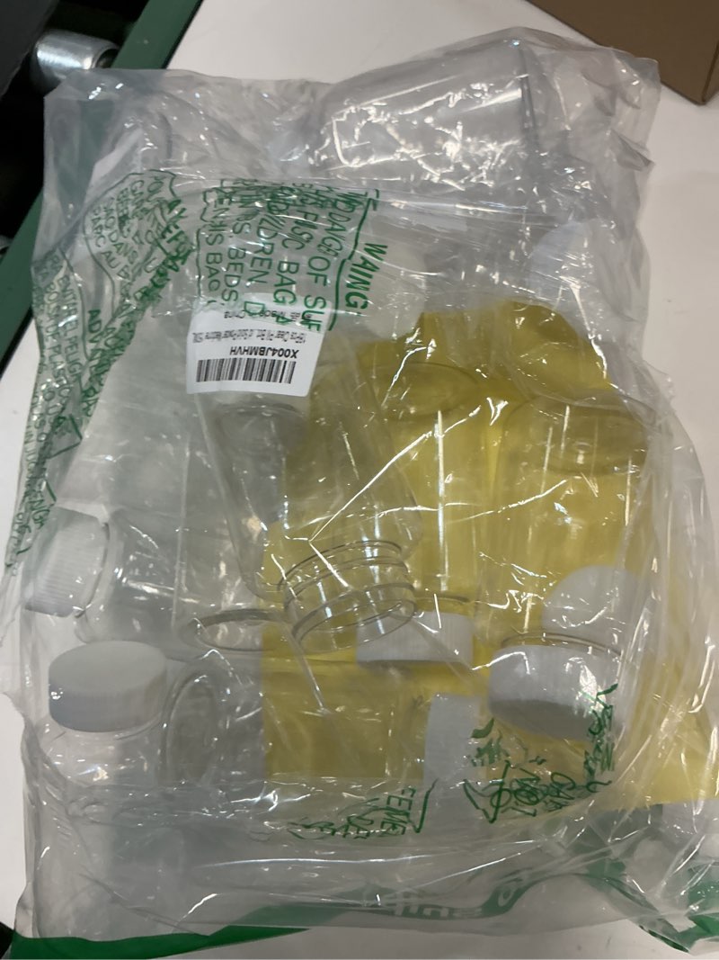 Condition photo showing Good Condition for lamoutor 18pcs clear pill bottle plastic medicine bottle empty reagent chemical containers with caps for liquid solid powder medicine 150ml 150ml-18pcs