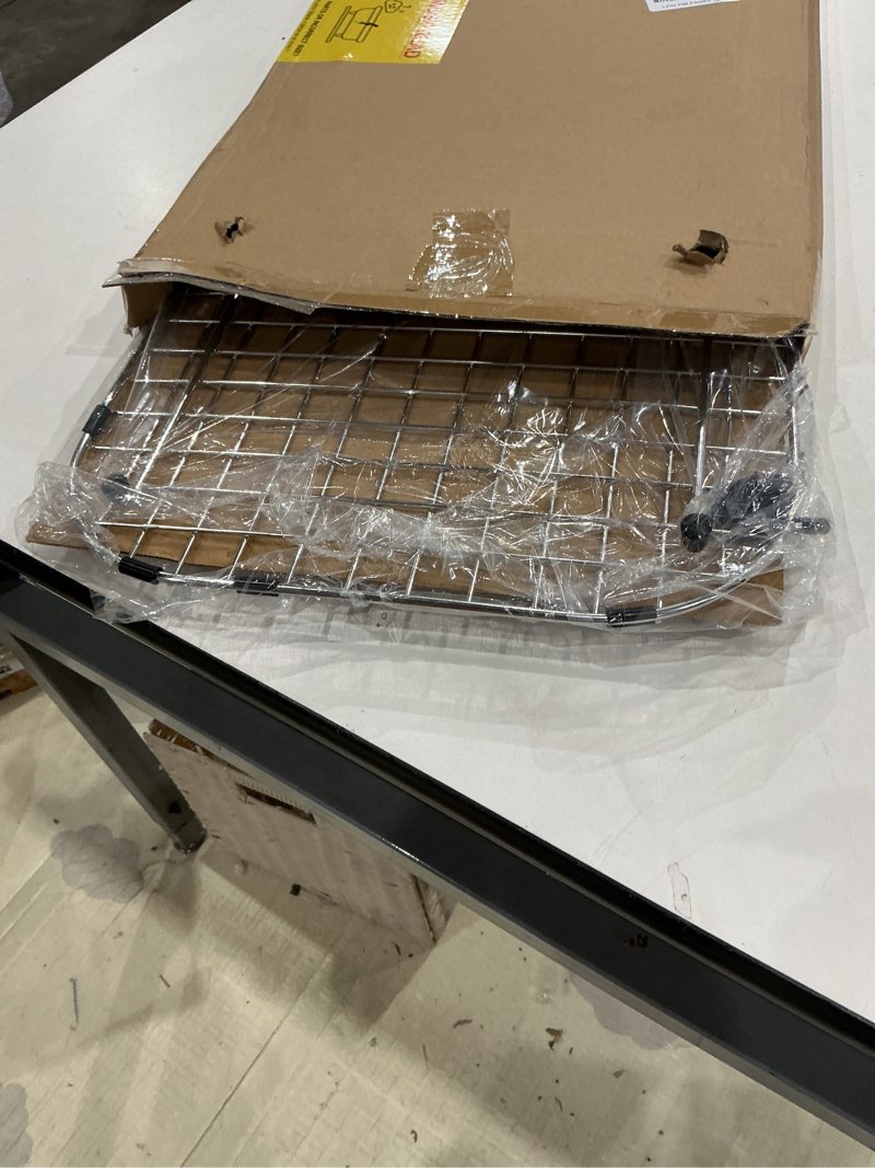 Condition photo showing Good Condition for sink protectors for kitchen sink stainless steel, 27-1/2" x 14-1/4" sink rack for bottom of sink grid accessories centered drain with corner radius 3-1/2" for single bowl sinks, scratch prevention ??stainless steel 27"x14"