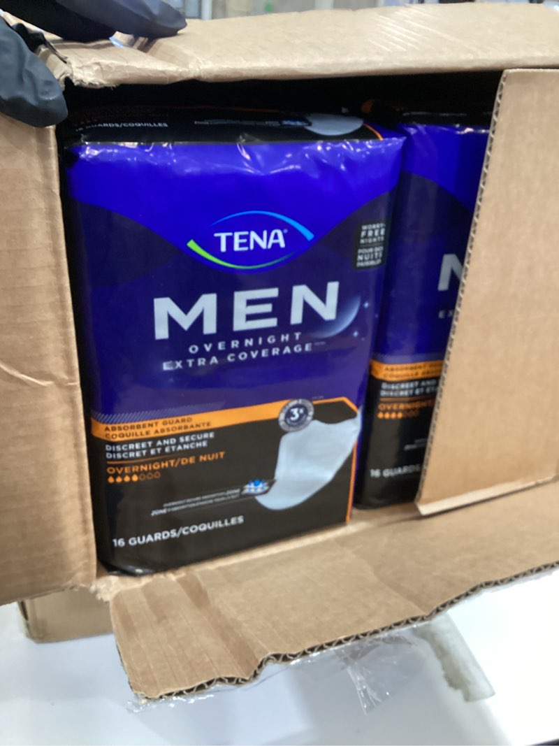 Condition photo showing New/Like New for TENA Incontinence Protective Guards for Men - Maximum Absorbency - 96ct