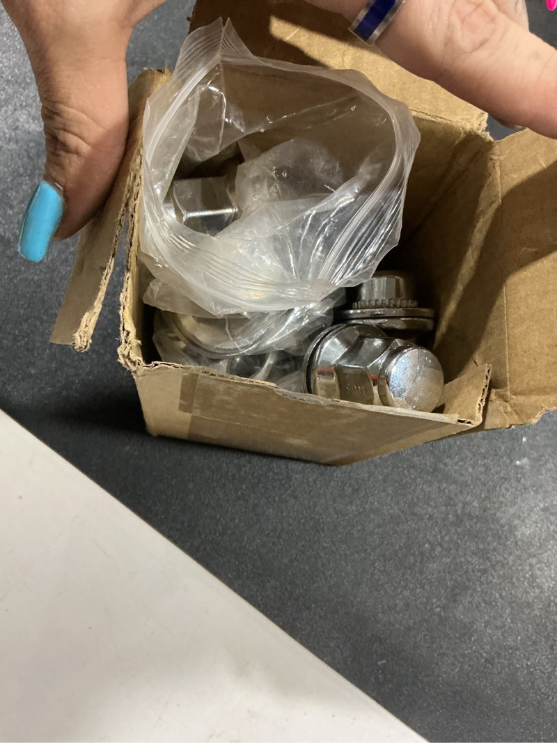 12pcs 611-342 M14*1.5 Wheel Lug Nuts 40224-1LA3A Hex 21mm, Heigth 42mm Replacement for Nissan NV1500