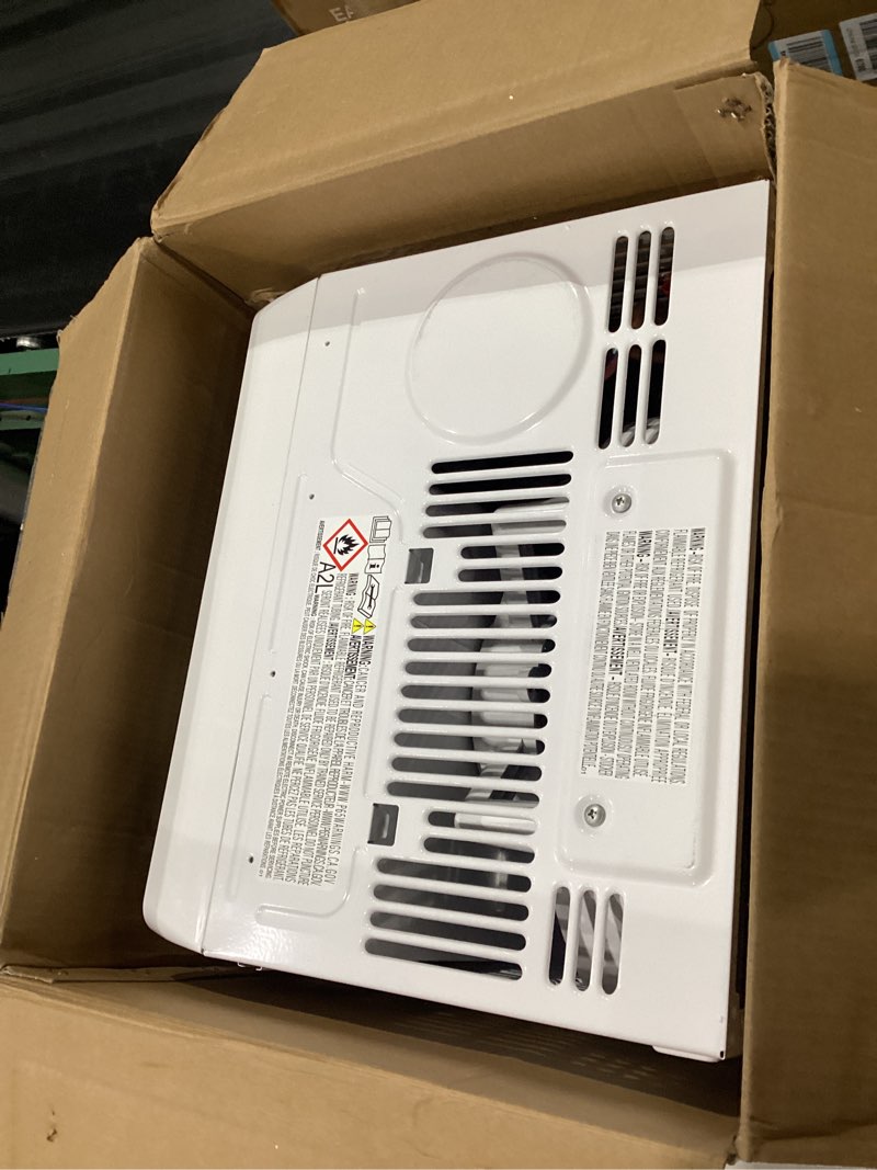 Condition photo showing New/Like New for midea 6,000 btu window air conditioner, 3-in-1 cool/fan/dehumidifier window ac unit, easycool air conditioner with remote control, cools up to 250 sq. ft., fits bedroom, study, office 6,000 btu, electronic control (new model)