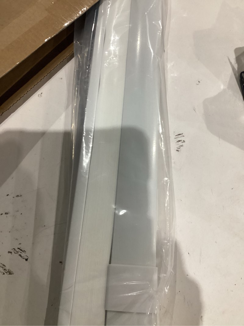 Condition photo showing Good Condition for LazBlinds No Tools No Drill Cordless Cellular Shades, Light Filtering Honeycomb Shades for Home, Thermal Insulation Blinds for Windows, 27" W x 48" H, White Light Filtering-white 27" W x 48" H