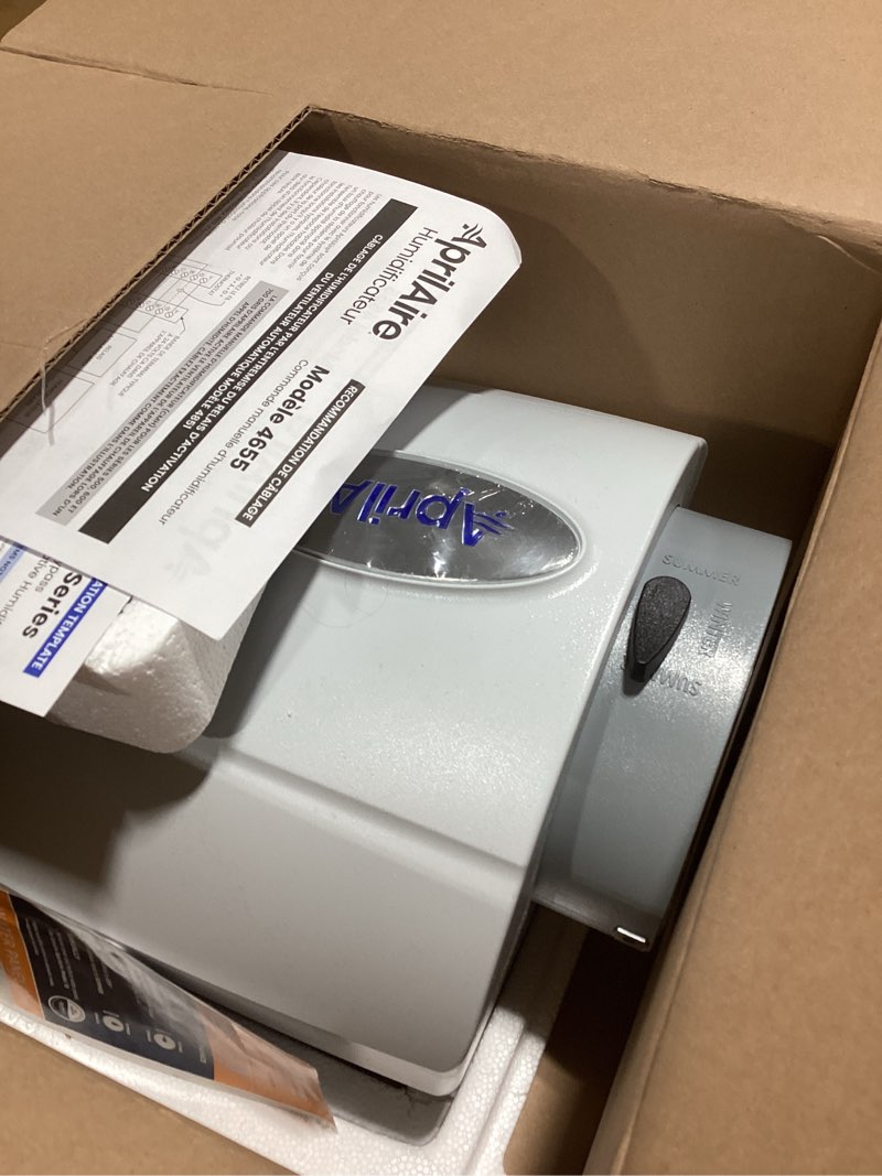 aprilaire 500m whole-house humidifier, manual compact furnace humidifier, large capacity whole-house