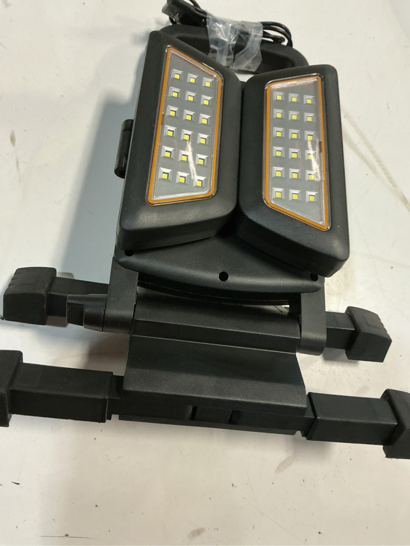 Condition photo showing As Is for BELL + HOWELL 1-ft 1500 Lumens Black LED Task Garage Shop Light