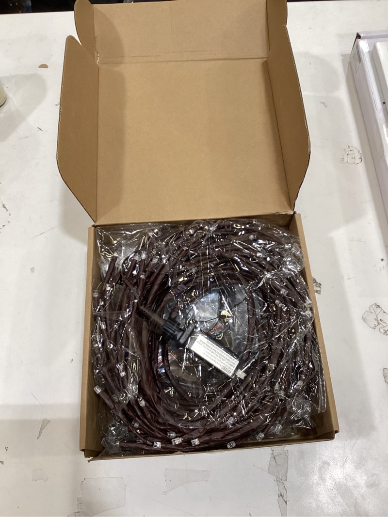 Condition photo showing Good Condition for Enchanted Willow Vine Room Decor: 7.5Ft Christmas Decorations Flexible Fairy Lights with Remote Control, 144 LEDs Twinkle Tree Lighted Branches for Wall Bedroom Living Room (2 Pack) Brown X2