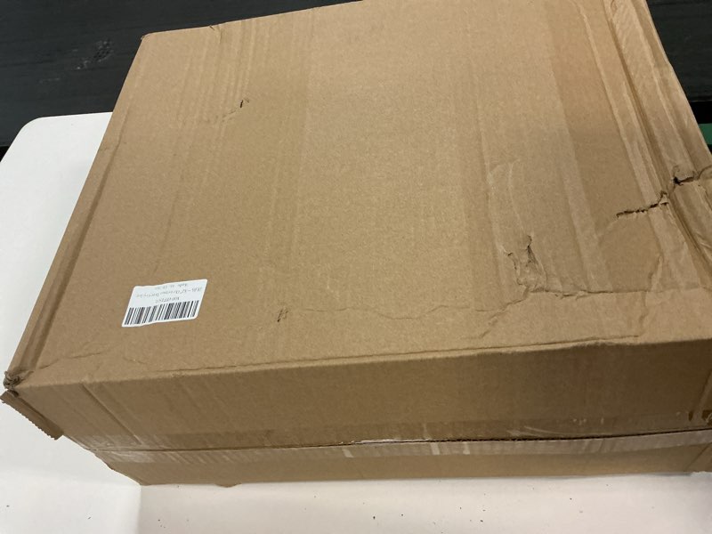 Condition photo showing New/Like New for 42" Extra Large Christmas Tree Collar, Hand Woven Hyacinth Christmas Tree Base for Artificial Trees - 8 Piece Rustic Farmhouse Tree Skirt Replacement, Fits Below 41" Tree Stand, Natural Hyacinth